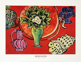 Naturaleza muerta con magnolia Láminas por Henri Matisse