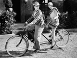 Silent Film Still: Couples Photographic Print