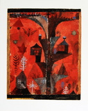 Homes of the Tree Collectable Print by Paul Klee