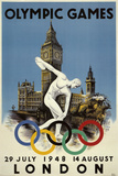 London 1948 Olympics Posters