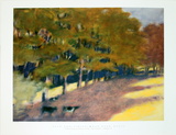 Les génisses de M. Hamilton Collectable Print par Wolf Kahn