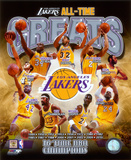 Los Angeles Lakers All Time Greats Composite Photographie