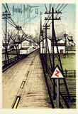 La Route vers le Village Trykk-samleobjekter av Bernard Buffet