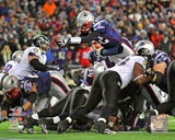 Tom Brady Touchdown run AFC Championship Game Foto