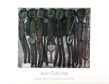 New Orleans Jazz Band Art by Jean Dubuffet