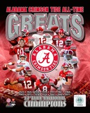 University of Alabama Crimson Tide All Time Greats Composite Photo University of Alabama Crimson Tide All Time Greats Composite Photo