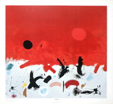 Mundo primitivo (Primeval) Lámina por Adolph Gottlieb