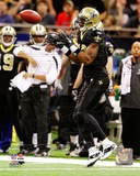 Marques Colston 2011 NFC Wild Card Playoff Action Photo