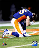 Tim Tebow after the Broncos won their 2011 AFC Wild Card Playoff Game Photo