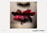Mouth (for L'Oreal), NY Kunstdrucke von Irving Penn
