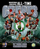 Boston Celtics All Time Greats Composite Photographie