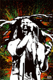 Bob Marley - Paint Splash Plakáty