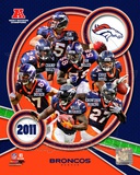 Denver Broncos 2011 AFC West Division Champions Team Composite Photo