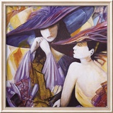 Lavendar Fashion IV Print by Pascal Dugourd