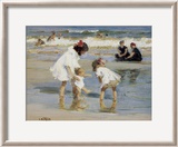 Children Playing at the Seashore Posters by Edward Henry Potthast