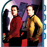Star Trek: The Original Series, Captain Kirk and Lt. Lemli Print