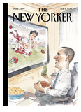 The New Yorker Cover - February 6, 2012 Giclee-trykk av Barry Blitt The New Yorker Cover - February 6, 2012 Giclee-trykk av Barry Blitt