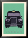London - Cab I Posters por Ben James London - Cab I Posters por Ben James
