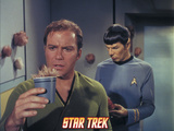 Star Trek: The Original Series, Captain Kirk and Mr. Spock in "The Trouble with Tribbles" Posters