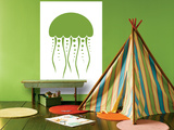 Green Jellyfish Posters by  Avalisa