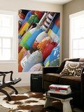 Colorful Buoys, Rockport, Cape Ann, Massachusetts, USA Prints by Adam Jones