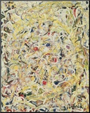 Shimmering Substance, c.1946 Lámina montada en tabla por Jackson Pollock