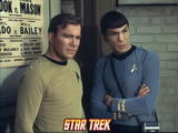Star Trek: The Original Series, Captain Kirk and Spock in "The Planet on the Edge of Forever" Posters