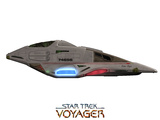 Star Trek Delta Flyer Side View Posters