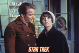 Star Trek: The Original Series, Captain Kirk and Edith Keeler in "The Planet on the Edge of Forever Photo