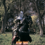 Star Trek: The Original Series, A Knight with a Lance on a Black Horse on "Shore Leave" Print