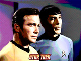 Star Trek: The Original Series, Captain James T. Kirk and Mr. Spock Posters