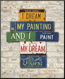 Vincent, Dream Mounted Print by Greg Constantine