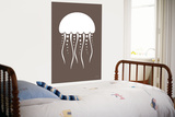 Brown Jellyfish Posters by  Avalisa