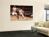San Antonio Spurs v Los Angeles Clippers: Eric Bledsoe and George Hill Print by Andrew Bernstein