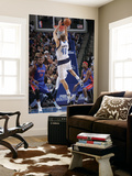 Detroit Pistons v Dallas Mavericks: Dirk Nowitzki Print by Glenn James