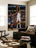Minnesota Timberwolves v Dallas Mavericks: Dirk Nowitzki and Kevin Love Posters by Danny Bollinger