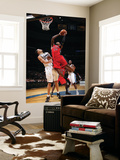 Toronto Raptors v Washington Wizards: Sonny Weems and JaVale McGee Posters by Ned Dishman