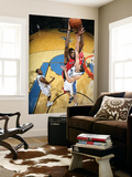 Toronto Raptors v Washington Wizards: Amir Johnson and JaVale McGee Posters by Ned Dishman