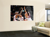 New Jersey Nets v Atlanta Hawks: Jamal Crawford and Etan Thomas Art by Kevin Cox