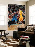 Oklahoma City Thunder v New Orleans Hornets: Kevin Durant and Jason Smith Prints by  Chris
