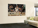 Milwaukee Bucks v Cleveland Cavaliers: Mo Williams, Brandon Jennings and Corey Maggette Prints by David Liam Kyle
