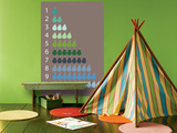 Brown Counting Pears Prints by  Avalisa