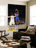 New York Knicks v Golden State Warriors: Amare Stoudamire and Vladimir Radmanovic Art by Rocky Widner