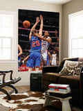 New York Knicks v Los Angeles Clippers: Brian Cook and Timofey Mozgov Art by Noah Graham