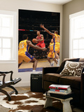 Chicago Bulls v Los Angeles Lakers: Derrick Rose, Ron Artest, Derek Fisher and Shannon Brown Poster by Noah Graham