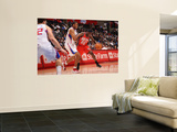 New Jersey Nets v Los Angeles Clippers: Anthony Morrow and Jarron Collins Art by Noah Graham