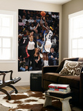 Miami Heat v Memphis Grizzlies: Zach Randolph and Chris Bosh Art by Joe Murphy
