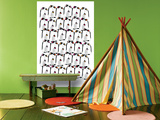 Warm Penguin Pattern Posters by  Avalisa