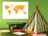 Orange World Prints by  Avalisa
