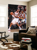 Denver Nuggets v Portland Trail Blazers: Shelden Williams and Armon Johnson Posters par Sam Forencich